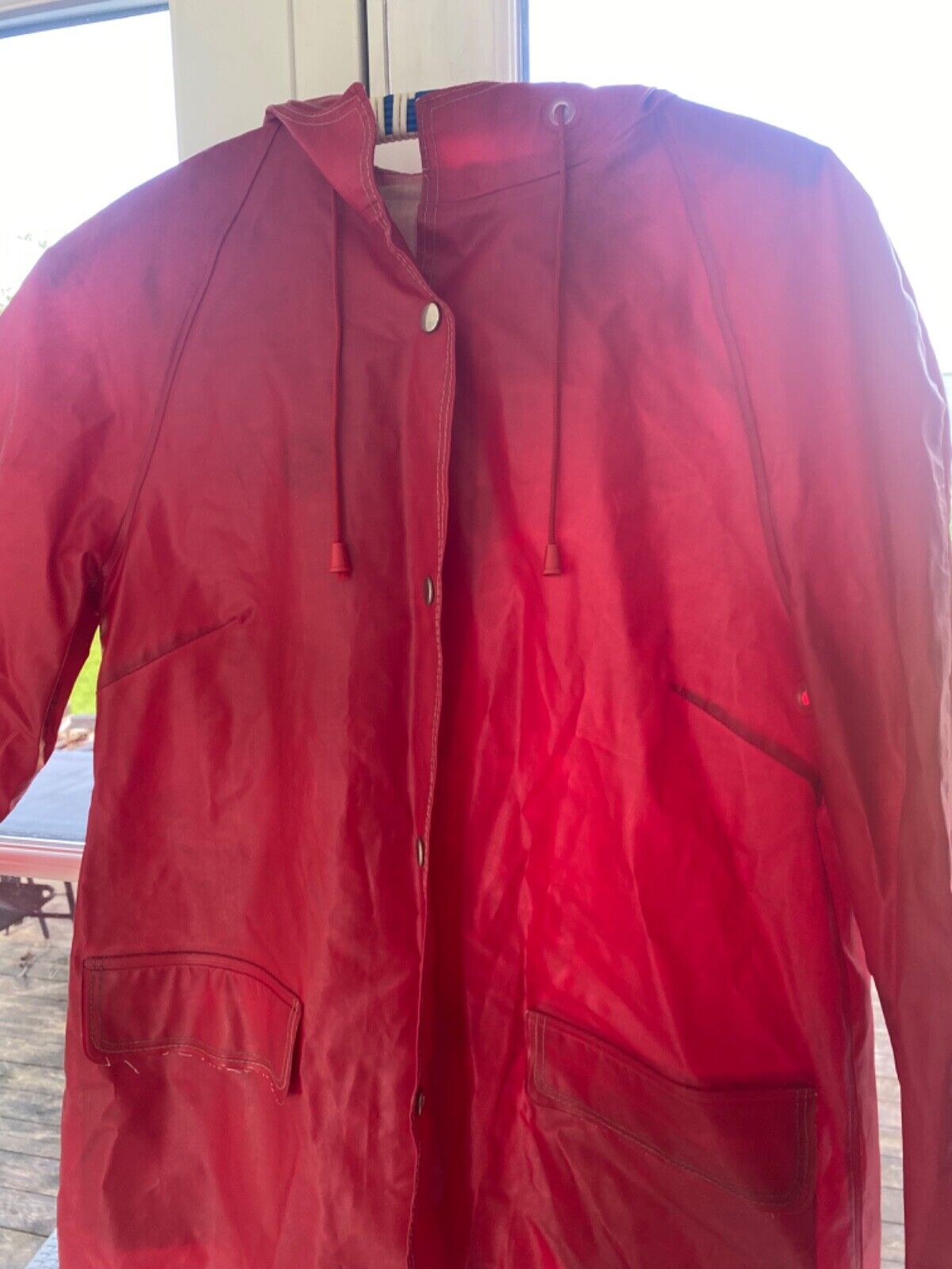 pvc raincoat regenmantel pvc mac  vintage raincoat