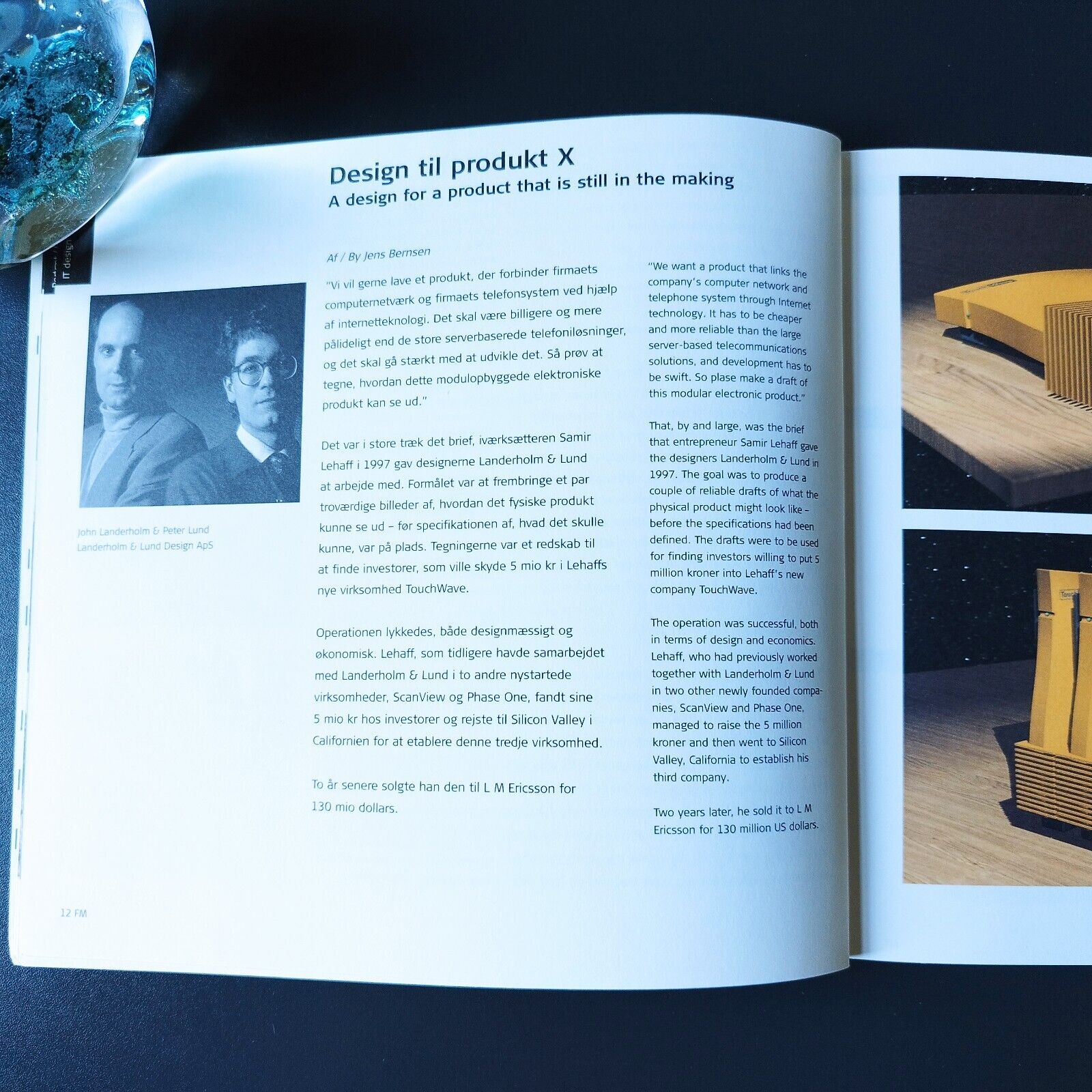 DESIGN DK The Danish Design Centre Magazine  No 1 : 2000