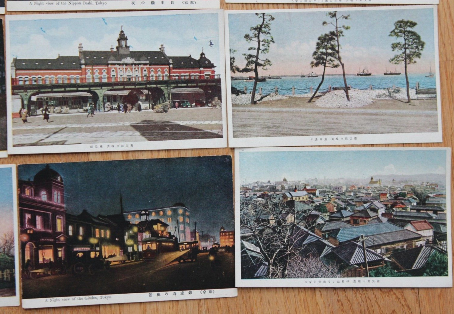 Japan buildings postcard lot of 16 vintage japan postcard Tokyo Imperial Palace