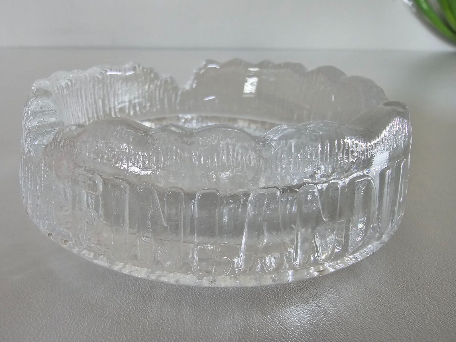 Rare Iittala Solaris Finlandia ashtray design by Tapio Wirkkala