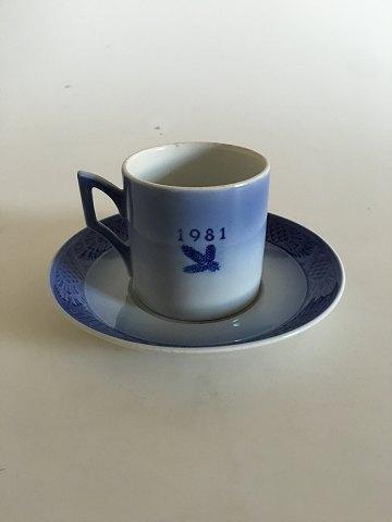 Royal Copenhagen Christmas Cup from 1981