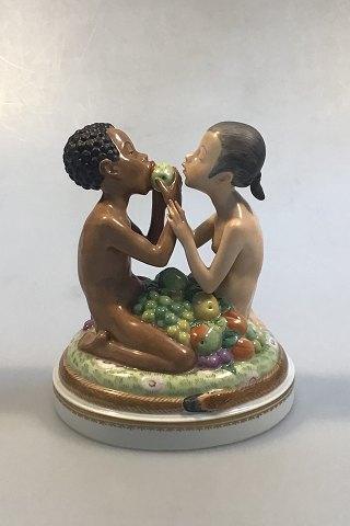 Royal Copenhagen Figurine Adam  Eve Overglaze No 1997