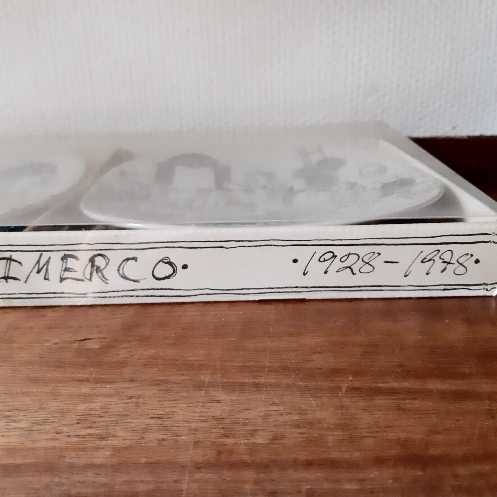 1928 - 1978 Boxed Plate Set Imerco 50th Anniversary BJORN WIINBLAD Nymolle