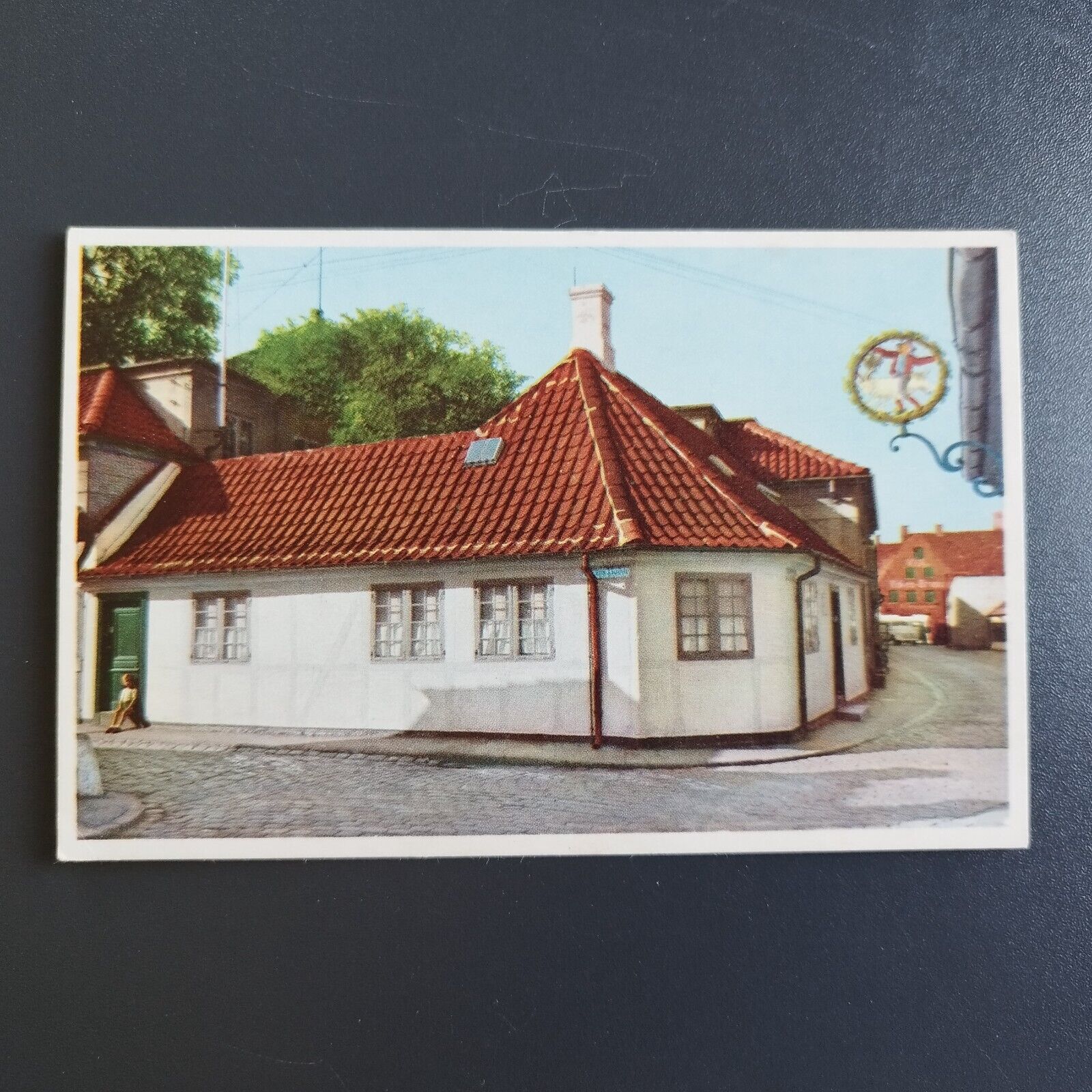 Vintage postcardDenmarkOdense Hans Christian Andersen's House Unposted