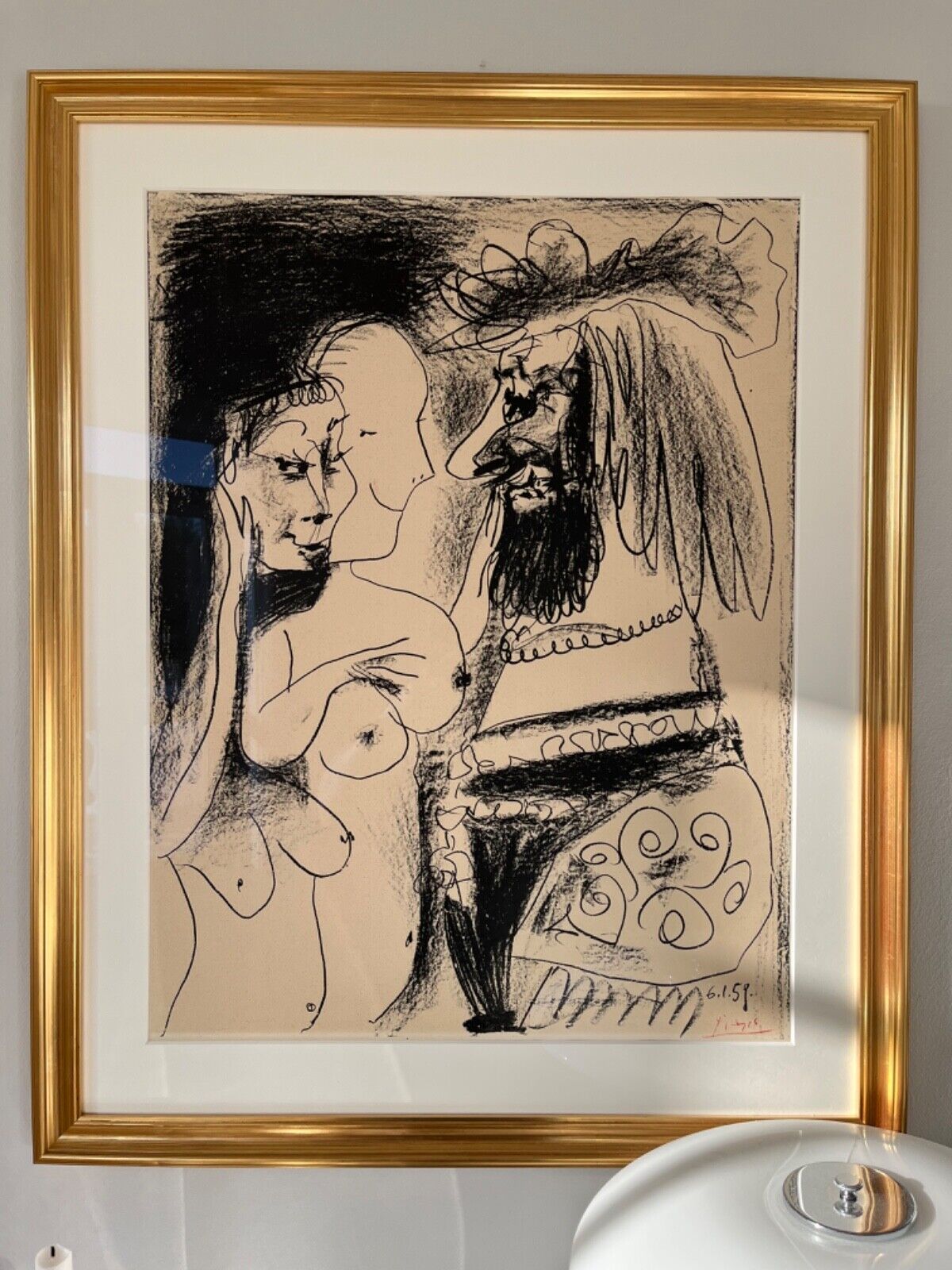 Pablo Picasso (1959) Le Vieux Roi