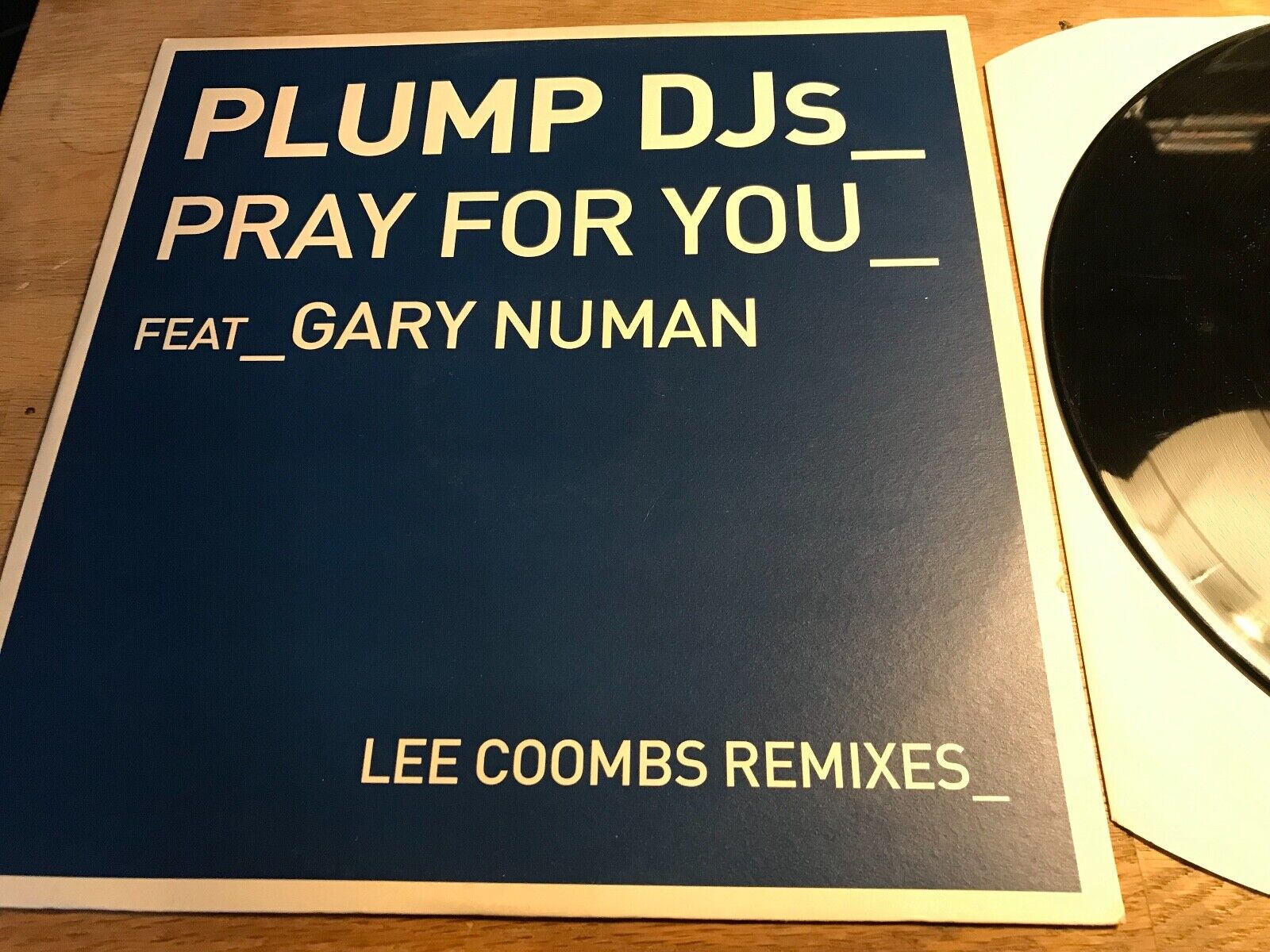 PLUMP DJS PRAY FOR YOU FEATURING GARY NUMAN 2003 LEE COOMBS REMIXES UK RARE OOP*