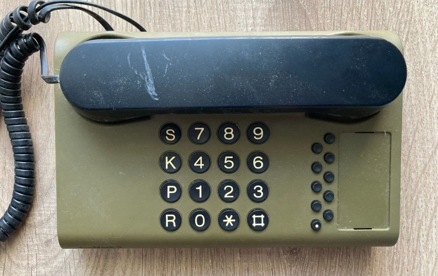 DanMark 2 GNT Automatic Danish Design 1980s Green Desk Landline Phone