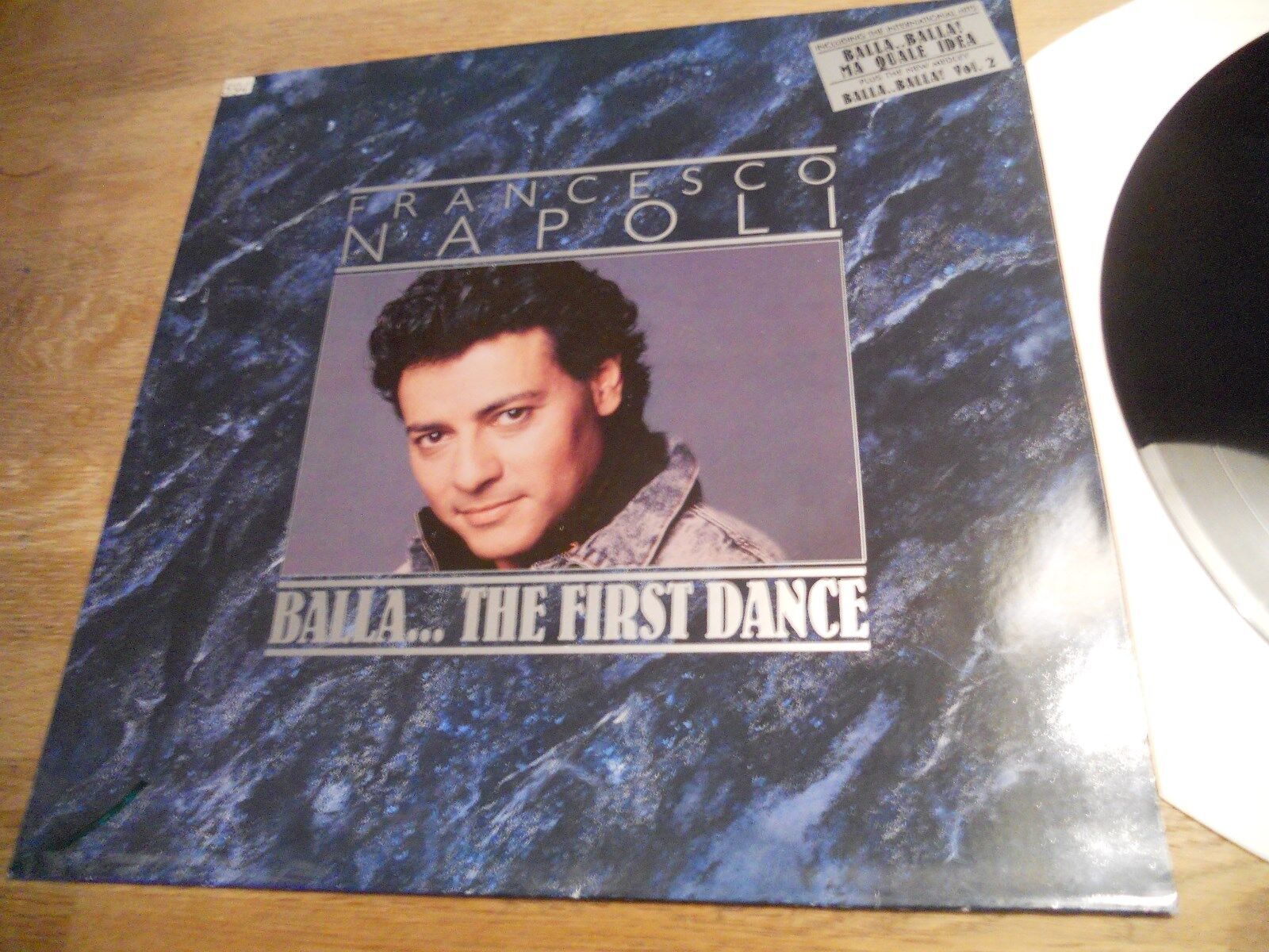 FRANCESCO NAPOLI "BALLATHE FIRST DANCE" LP OUT OF PRINT RARE 1987 MEGA RECORDS