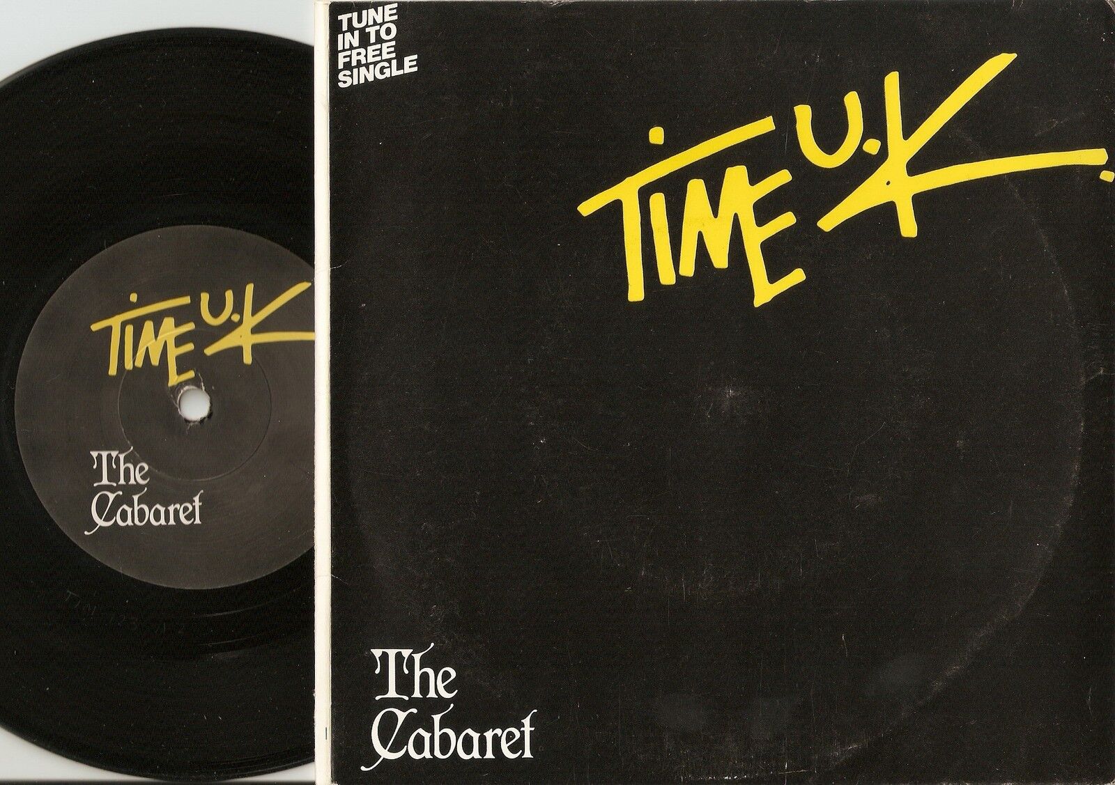 TIME UK WITH RICK BUCKLER THE CABARET 2X45s+GATEFOLD PS 1983 MOD REVIVAL THE JAM