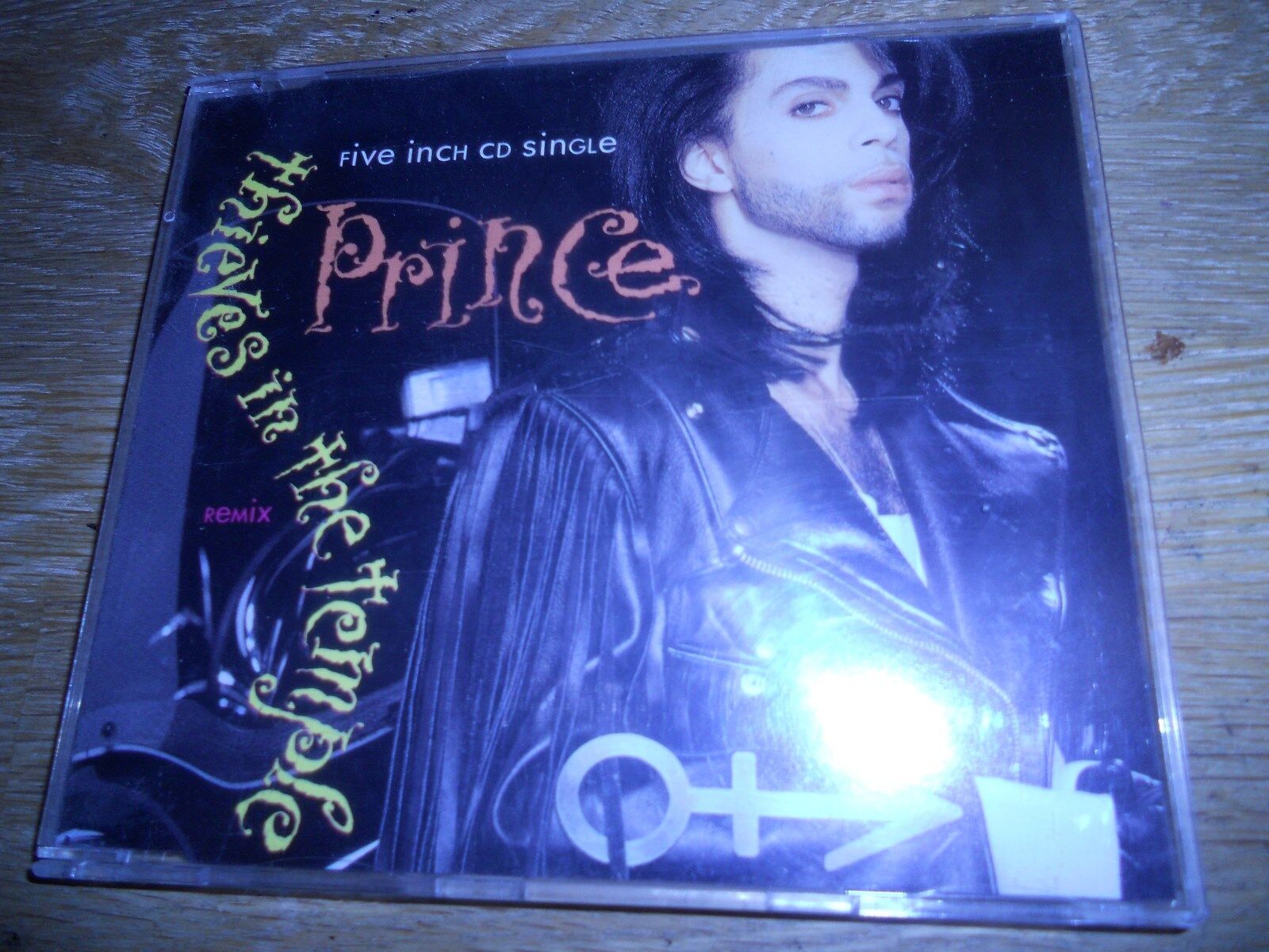 PRINCE "THIEVES IN THE TEMPLE" 3 REMIXES CD SINGLE 1990 W GERMANY RARE OUT OF P