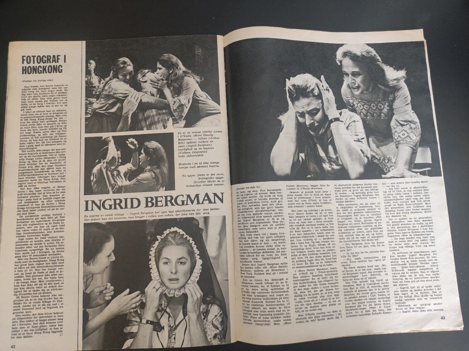 Danish Magazine Royal Princess MARGRETHE Queen ANNE-MARIE INGRID BERGMAN BL63