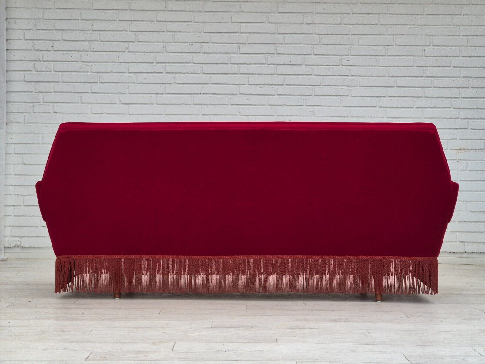 1970s Danish 3 seater sofa by Ryesberg Møbler original condition velour