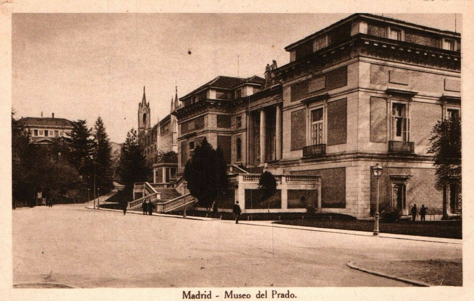 Madrid Museo del Prado Postcard