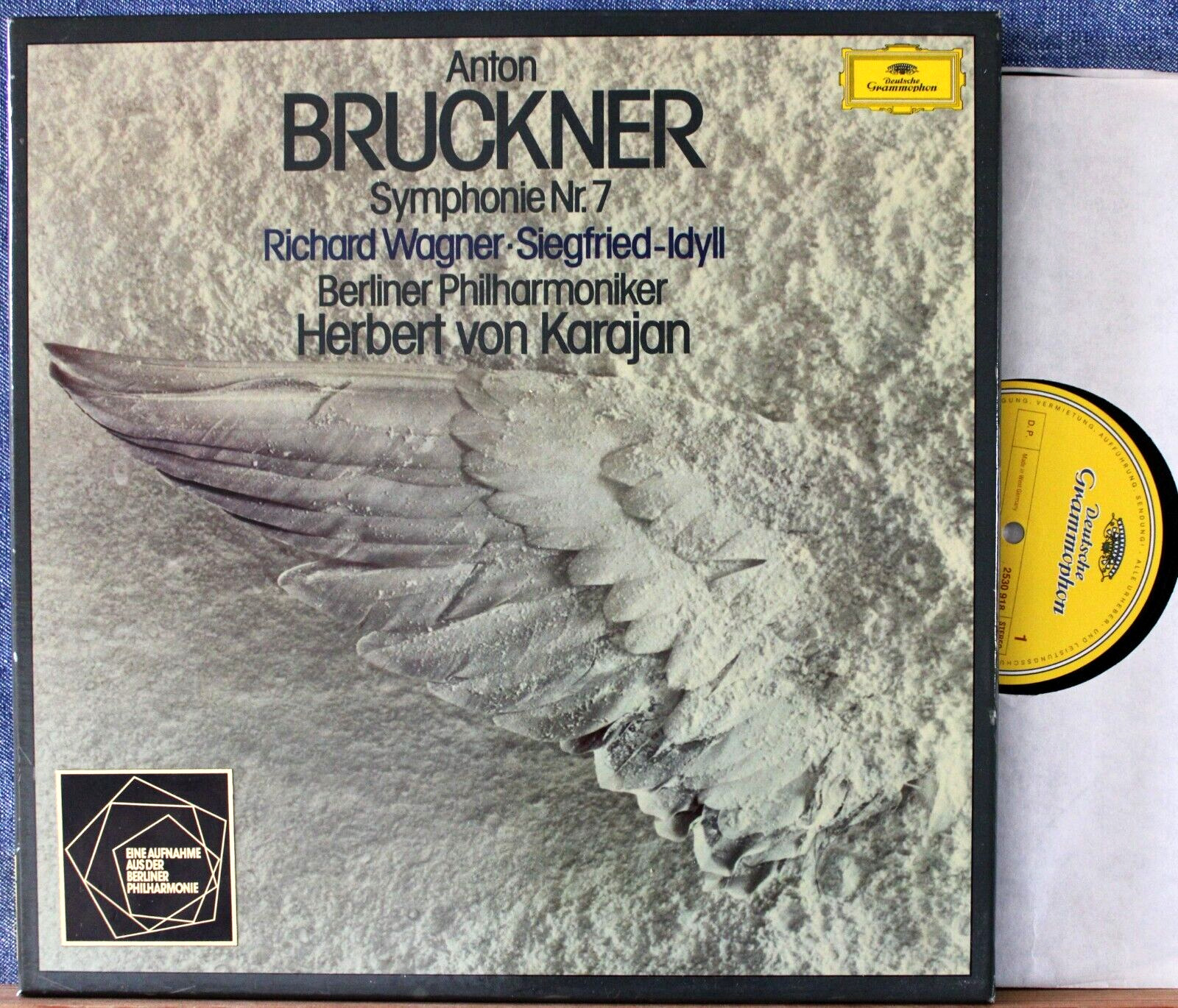 Karajan Bruckner (Symphony 7) + Wagner DGG 2707 102 Box (2) NM