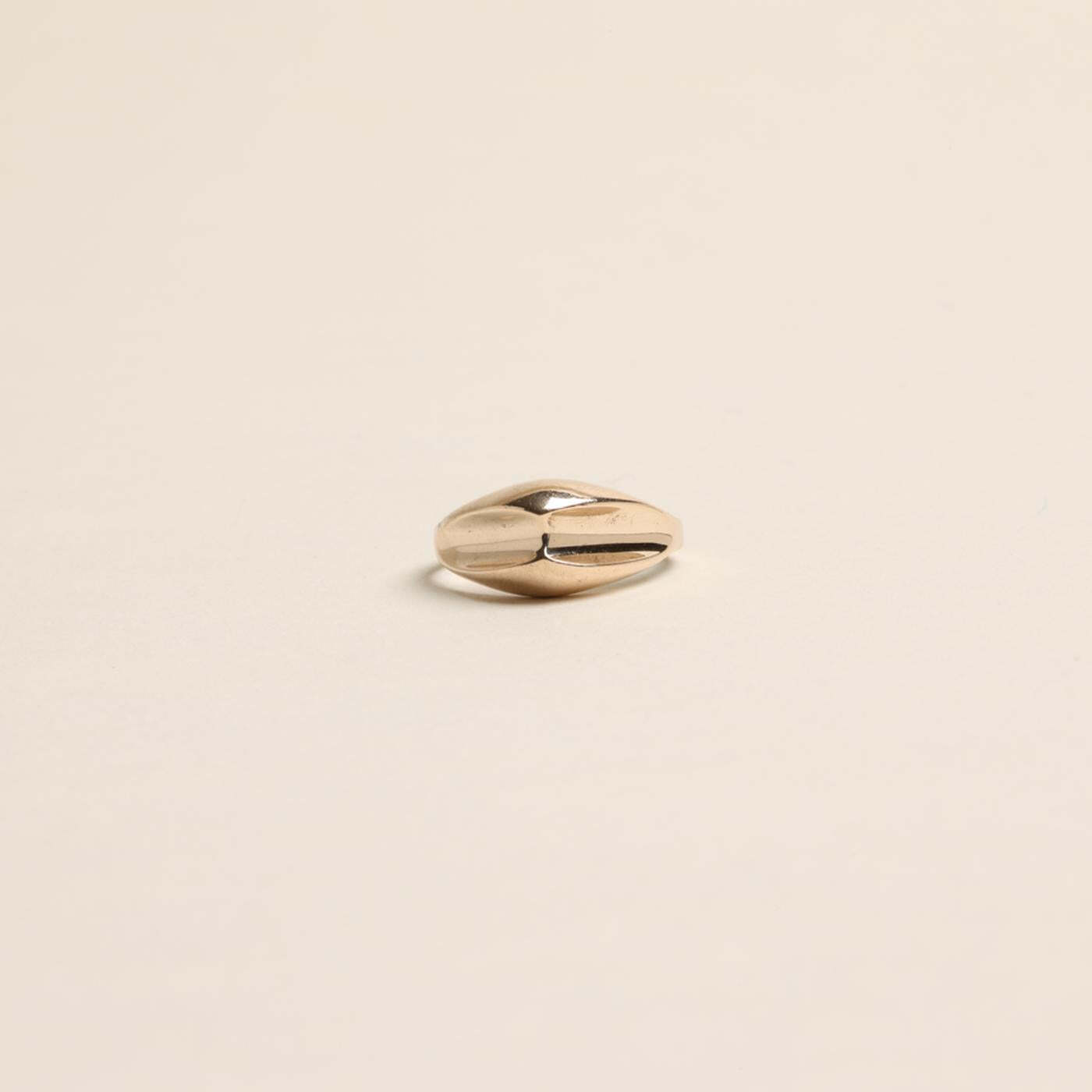 Ring in 8K Gold size 5¼ | Real Genuine Gold | Minimalistic Gold