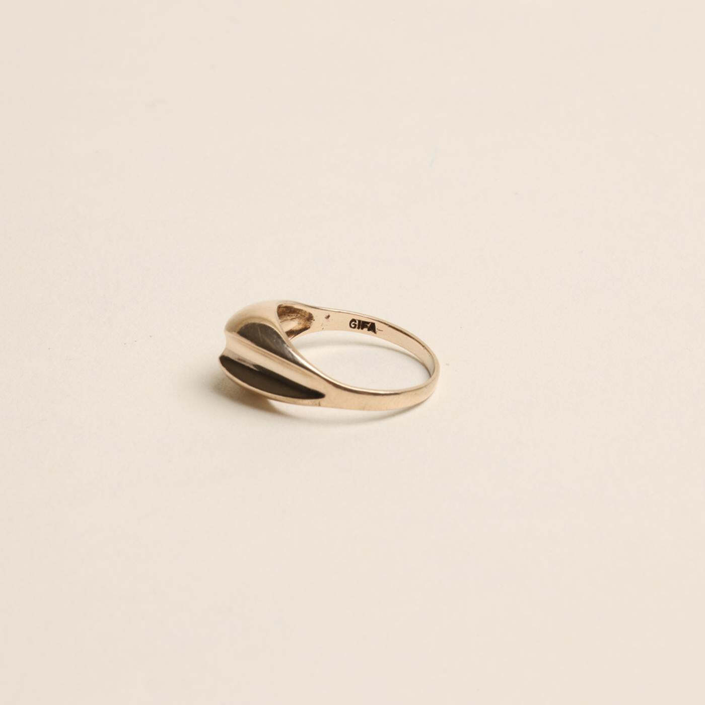 Ring in 8K Gold size 5¼ | Real Genuine Gold | Minimalistic Gold