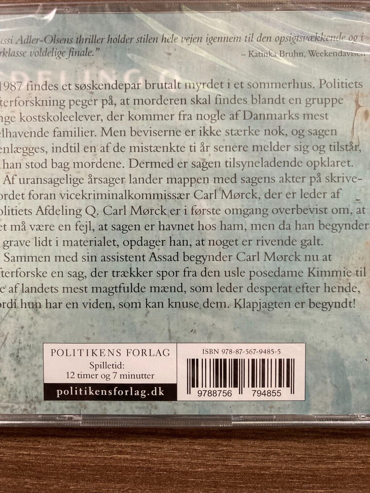 Jussi Adler-Olsen Fasandræberne MP3 Audiobook in Danish - Speech Githa Lehrmann