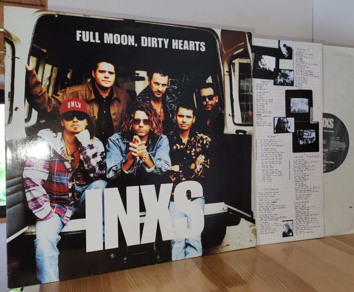 INXS Full Moon Dirty Hearts ORIGINAL 1993 LP Mercury