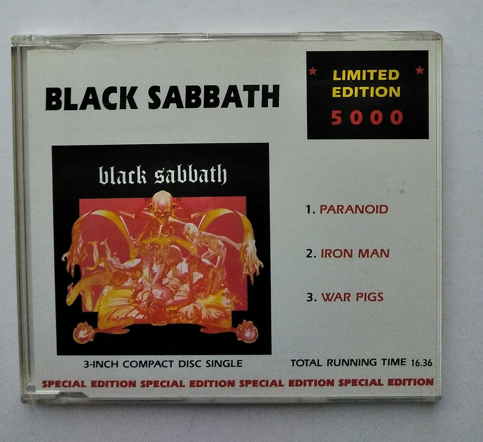 Black Sabbath LIMITED EDITION 5000 EX