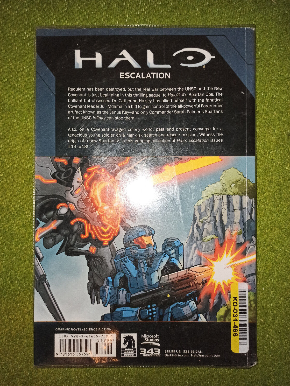 Halo: Escalation Volume #3 Dark Horse Comic Issue 13-18