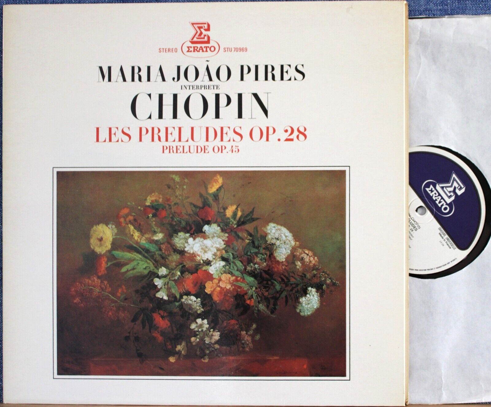 Pires Chopin (Preludes) Erato STU 70969 NM