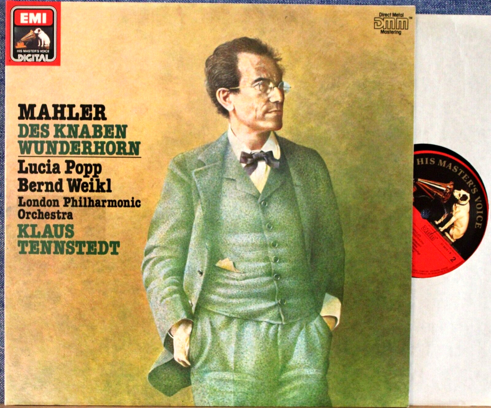 Popp; Weikl; Tennstedt Mahler (Knaben Wunderhorn) EMI 27 0619 dig NM