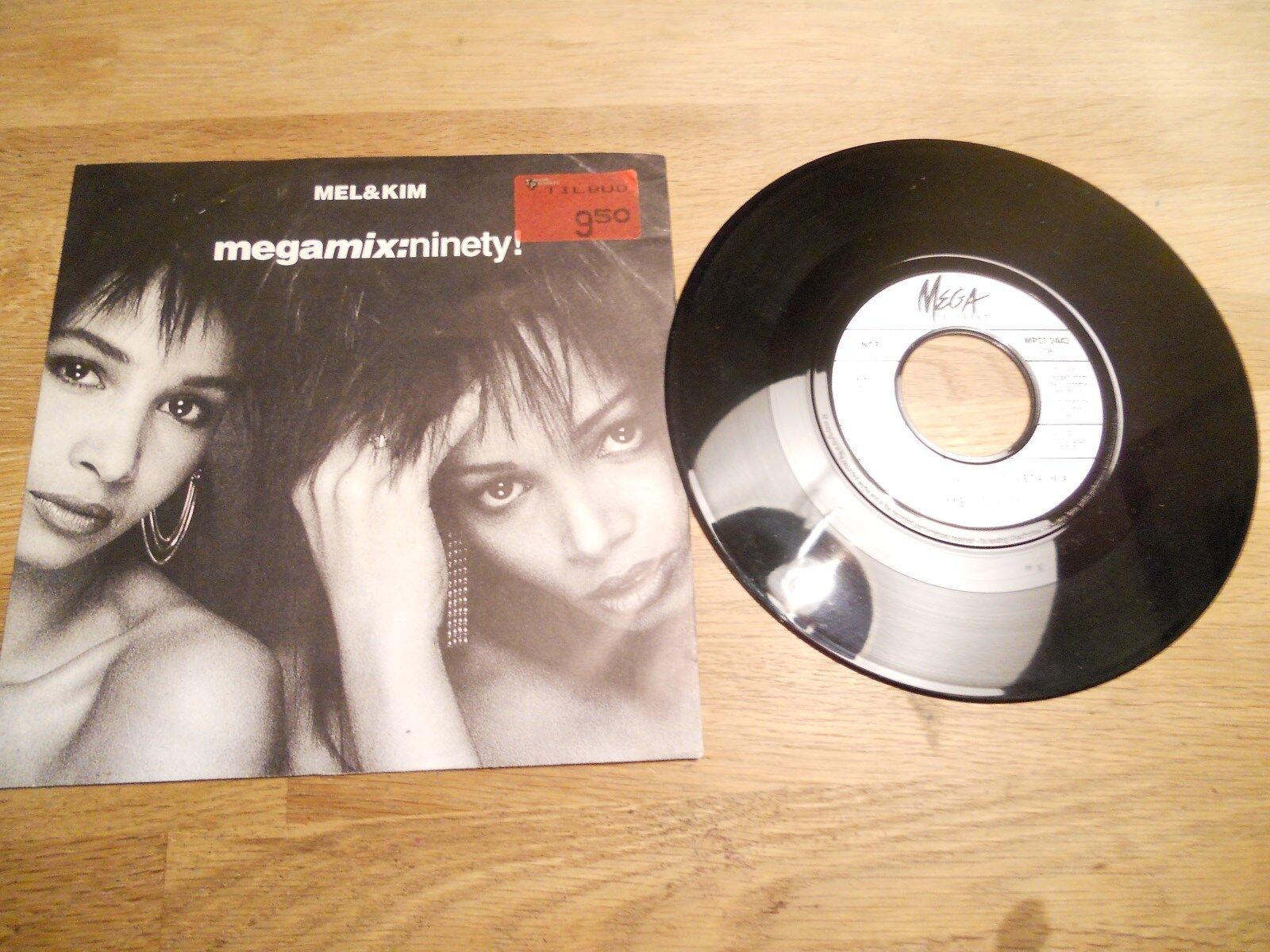 MEL  KIM MEGAMIX:NINETY/SHOWING OUT:ITALOHOUSEMIX 1990 MEGA RECORDS NCB DANISH