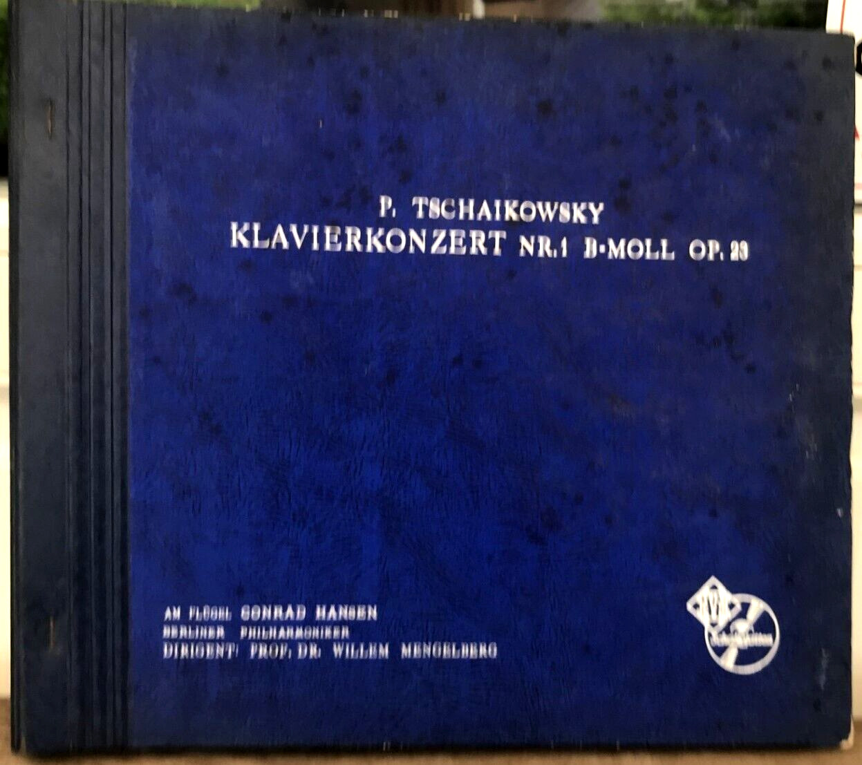 Hansen; Mengelberg. Tchaikovsky (Piano concerto 1). Tel SK 3092-5 (4) orig album