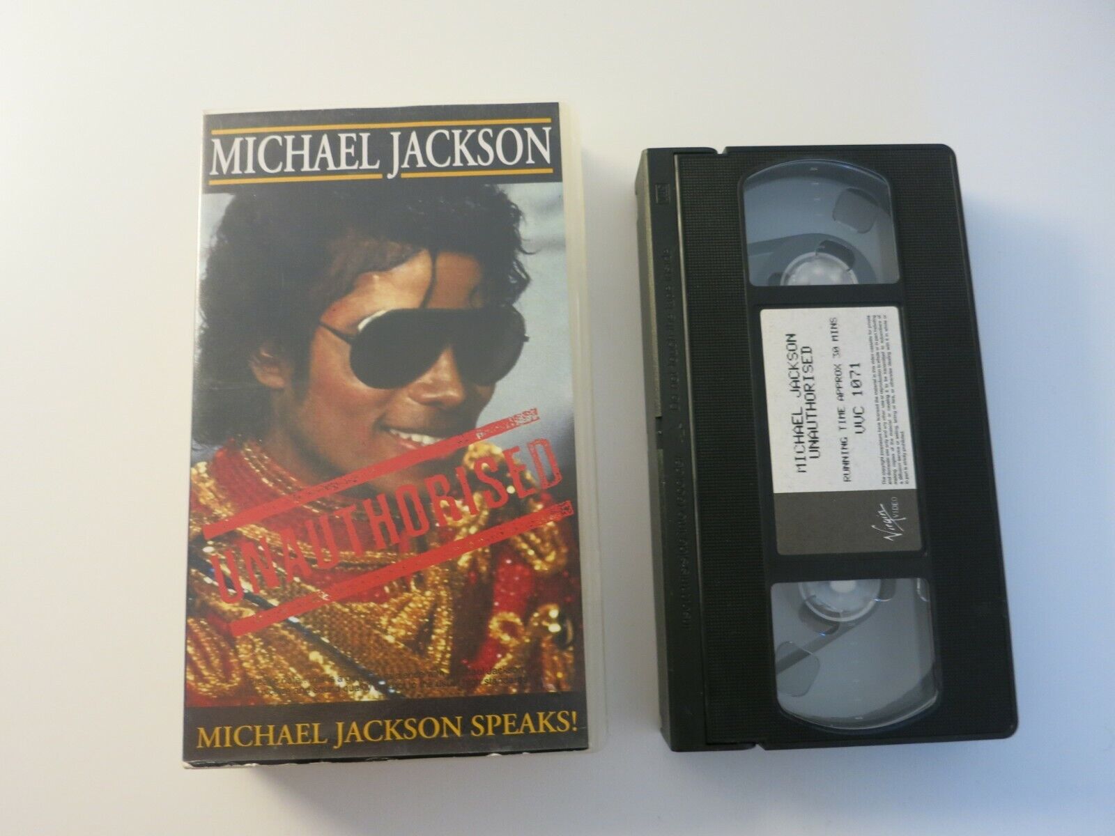 VHS Videotape MICHAEL JACKSON SPEAKS! Used V1