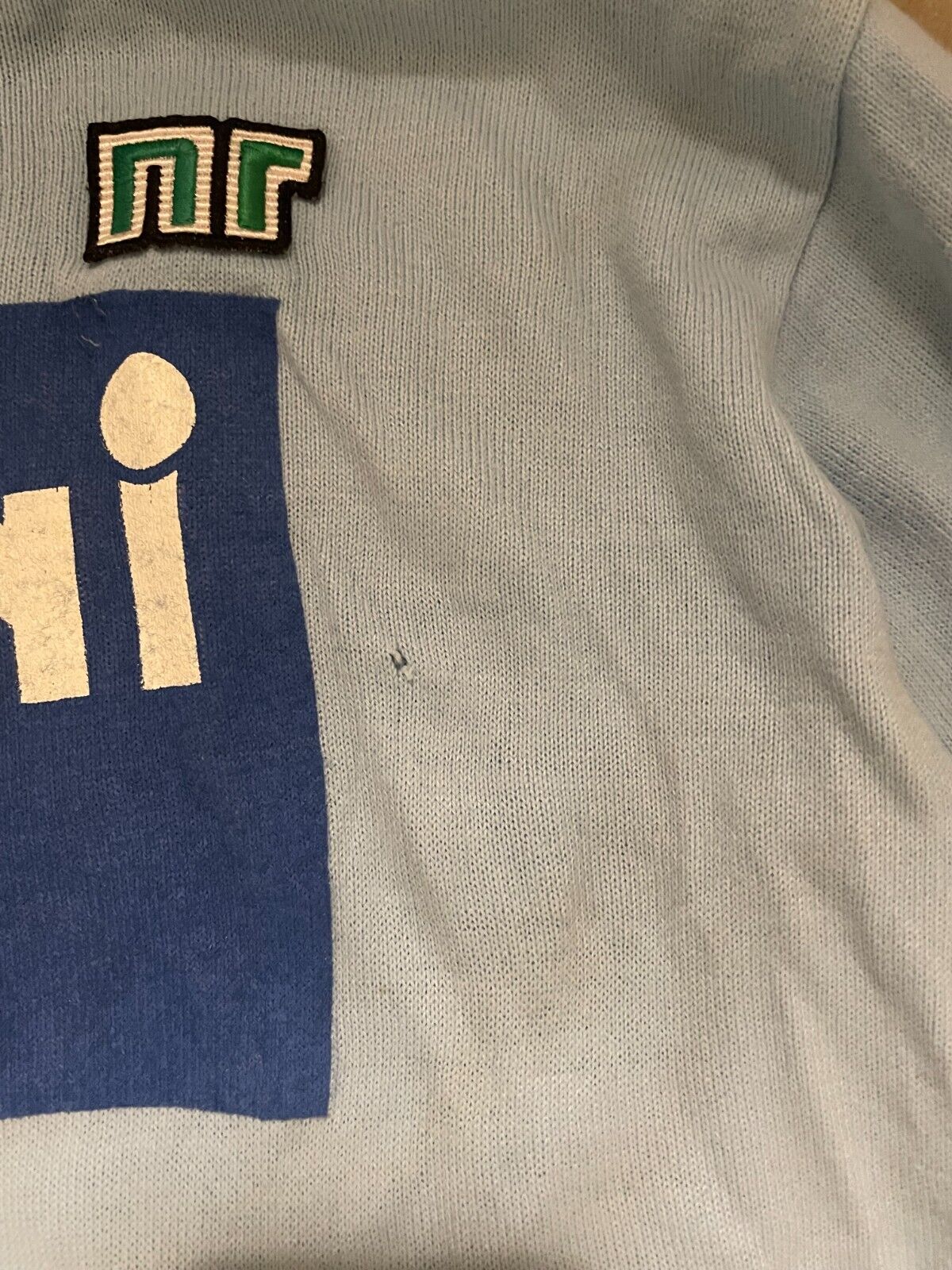 Napoli rare training shirt from the 80's Diego Maradona