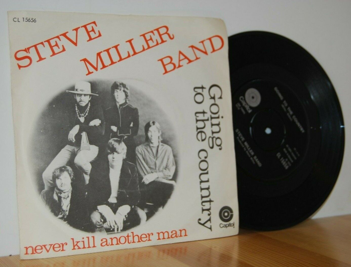 STEVE MILLER BAND Going To The Country Danish PS Picture Sleeve