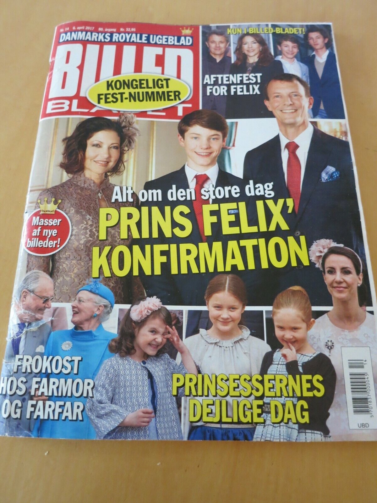 Royal Magazin FELIX Alex NIKOLAI Joachim MARIE Kate MARY Mathilde MARGRETHE AB18