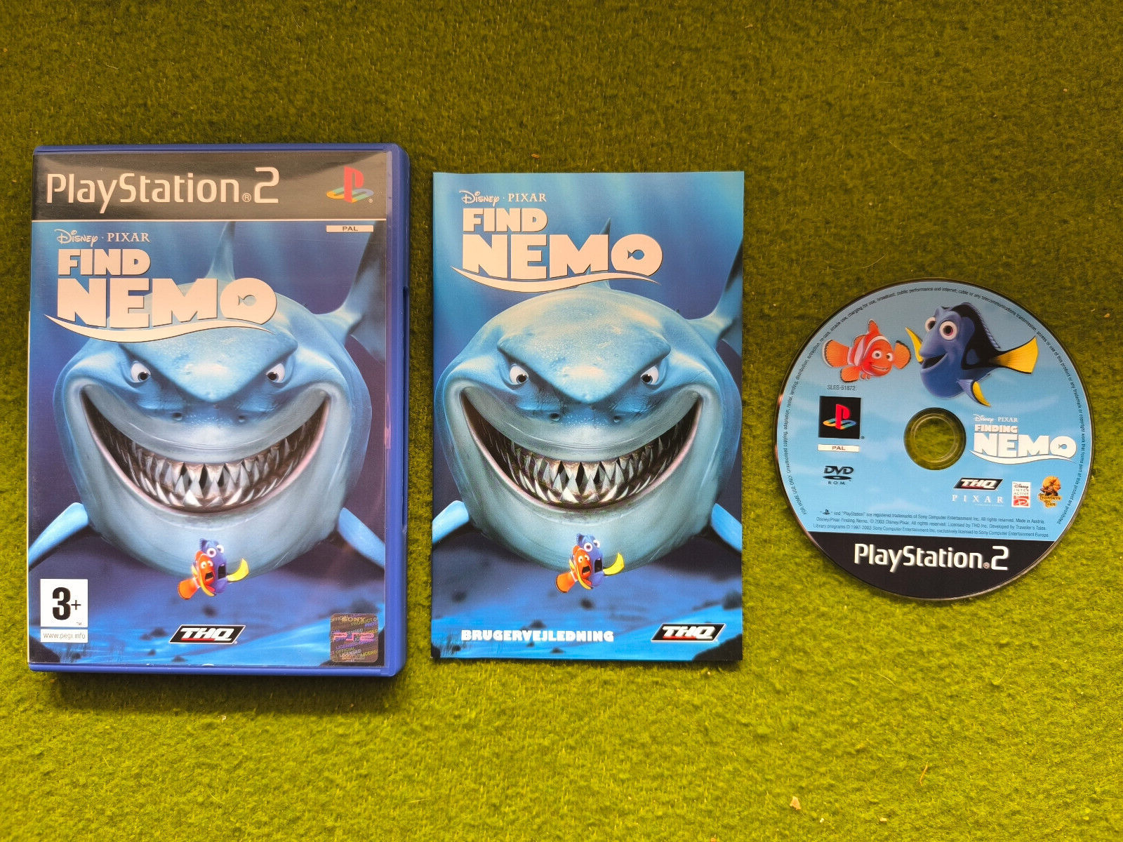 *SONY Playstation2 PS2* Finding Nemo (DANISH) CIB - PAL