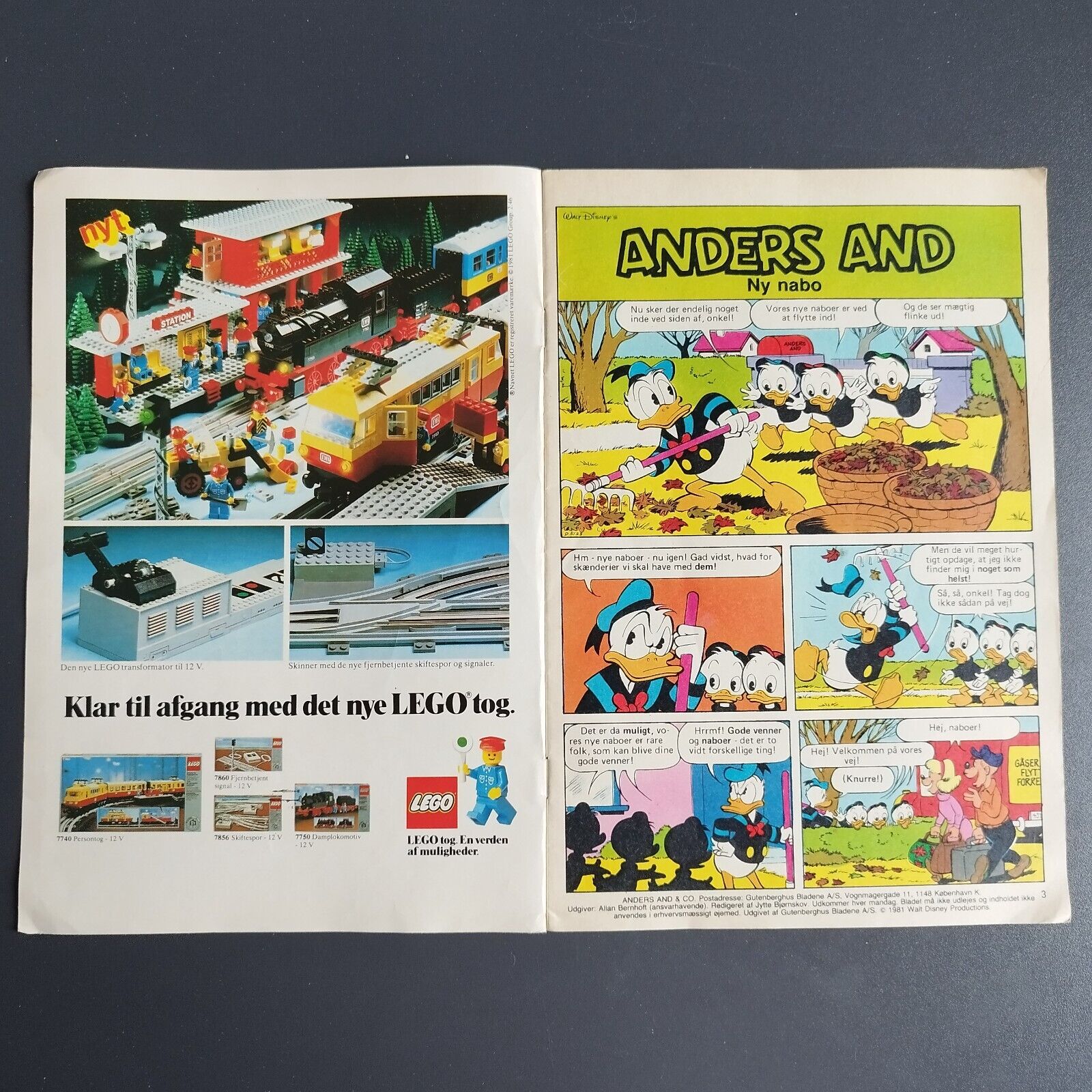 Lego Scala ad in a Danish "Donald Duck" mag. no 42 / 1997.