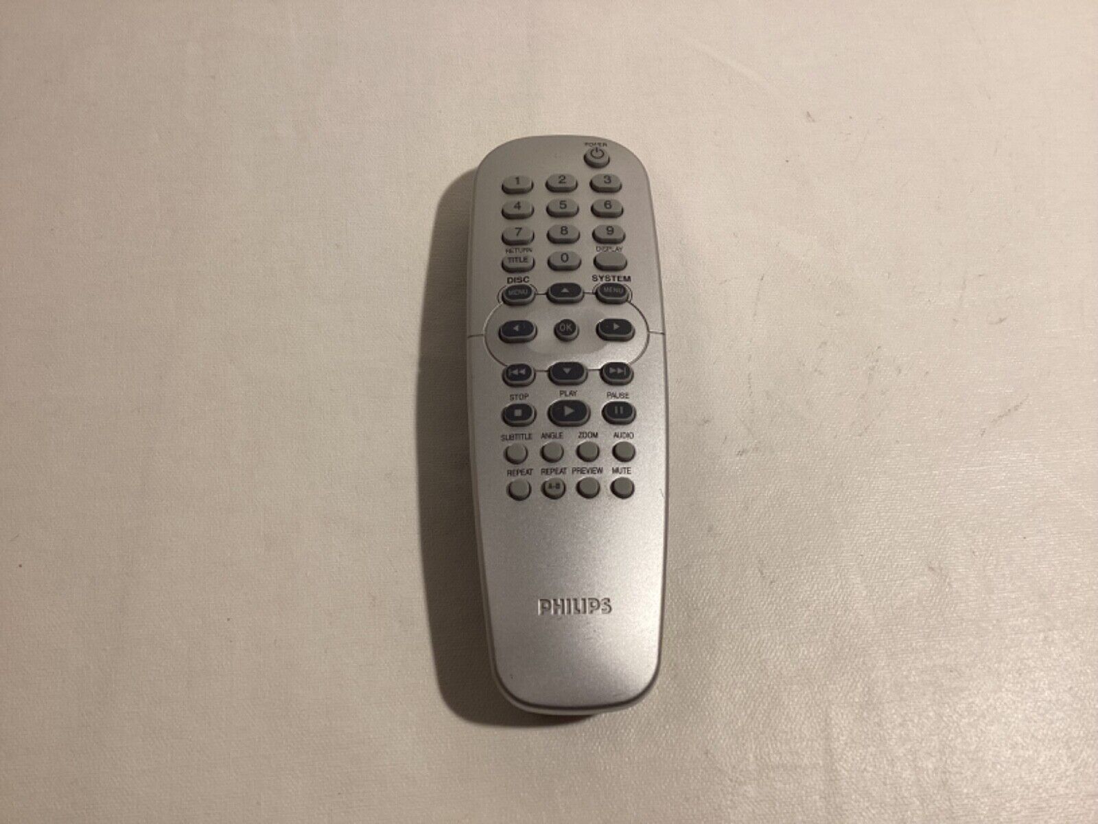 Genuine Philips 314101790221 RC2K16 DVD Player Remote Control For DVD625 DVD724