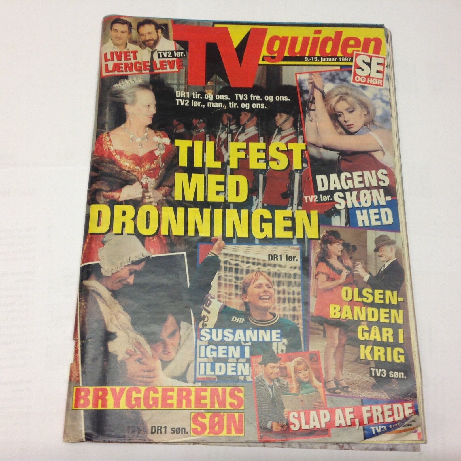 Pamela Andersson Baywatch Ian Zering Vintage Danish Magazine 1997 "Se og Hoer"