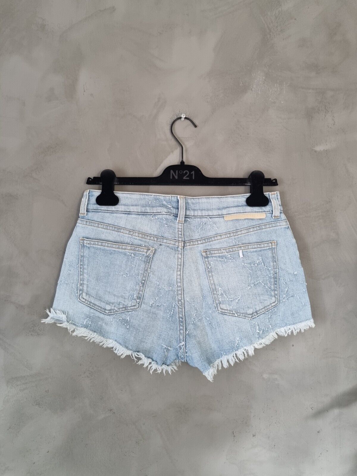 **Stella McCartney** Blue Denim Mini Shorts Size 27