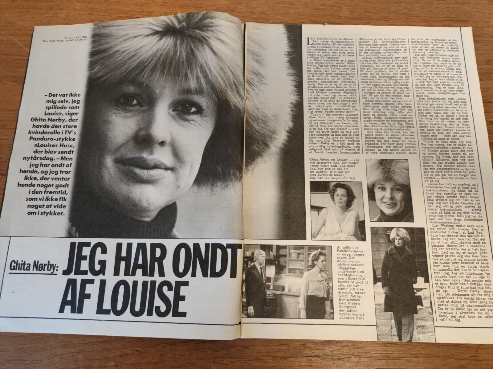 ABBA Queen Margrethe SILVIA Wenche Myhre INGRID Spies 1977 Danish Magazine BB39