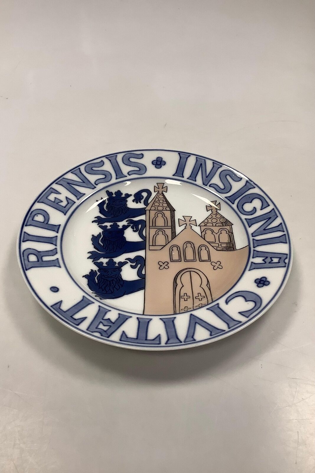 Bing and Grondahl Town Plate for Ribe