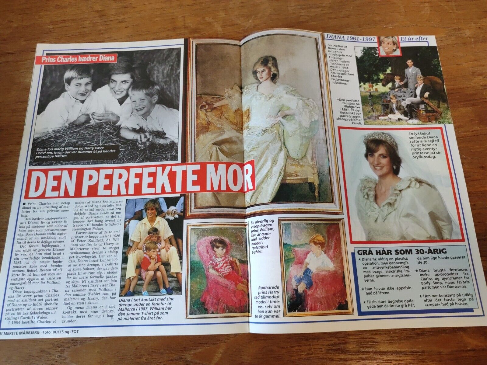 Danish Magazine PRINCESS DIANA Lady Di U113