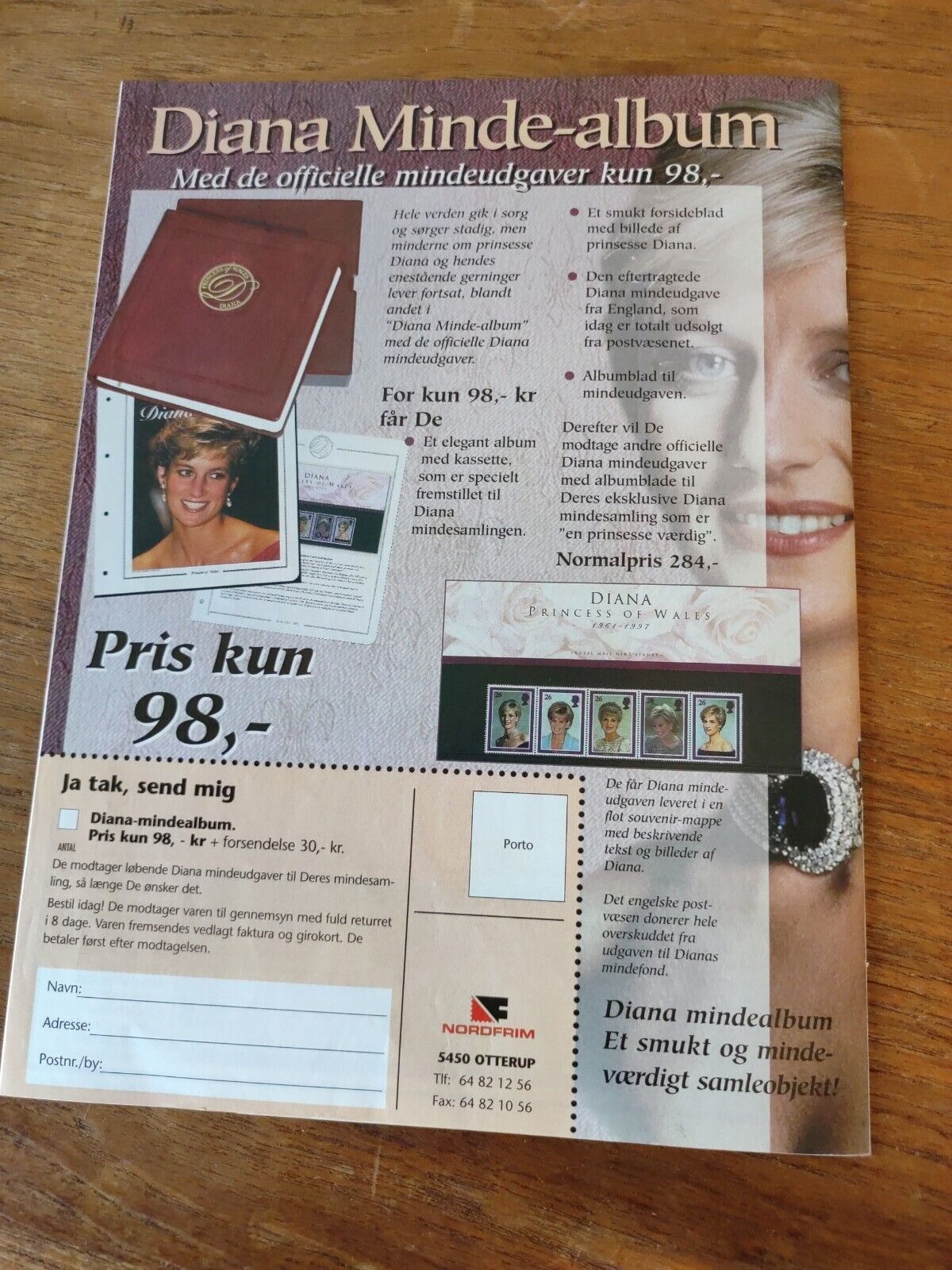 Danish Magazine PRINCESS DIANA Lady Di U113