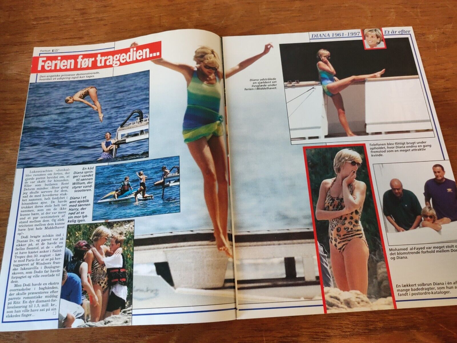 Danish Magazine PRINCESS DIANA Lady Di U113