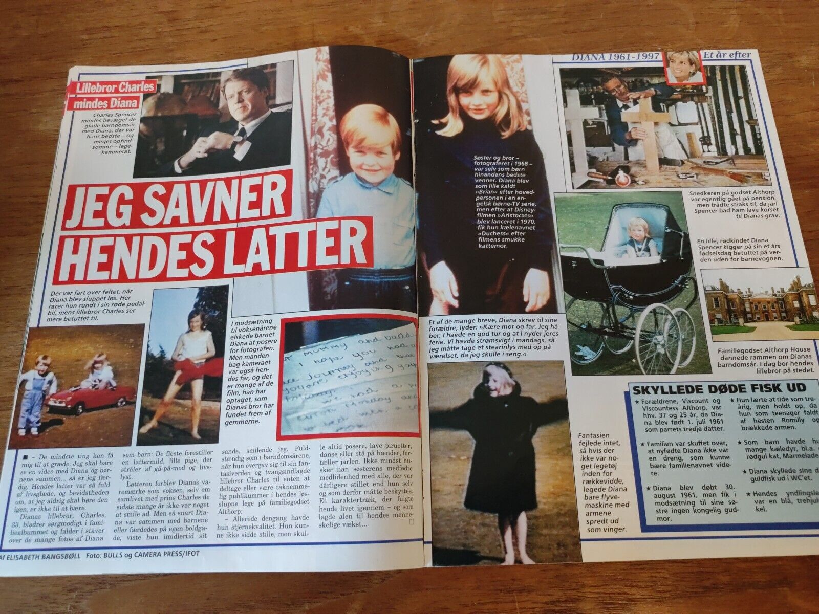 Danish Magazine PRINCESS DIANA Lady Di U113