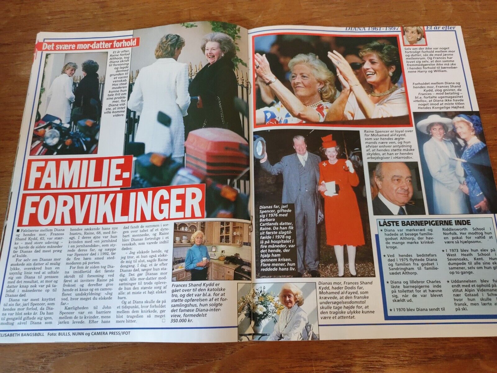 Danish Magazine PRINCESS DIANA Lady Di U113