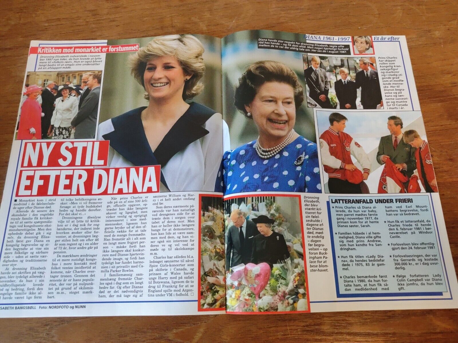 Danish Magazine PRINCESS DIANA Lady Di U113