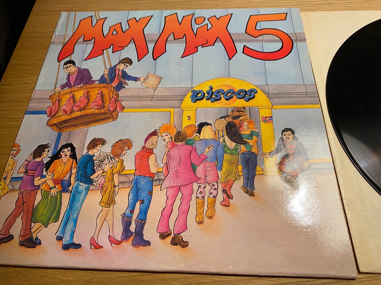 MAX MIX "MAX MIX" 1980 TRACK SPANISH PRESSED SGAE MAX MUSIC COMMUNARDS MEL  KIM