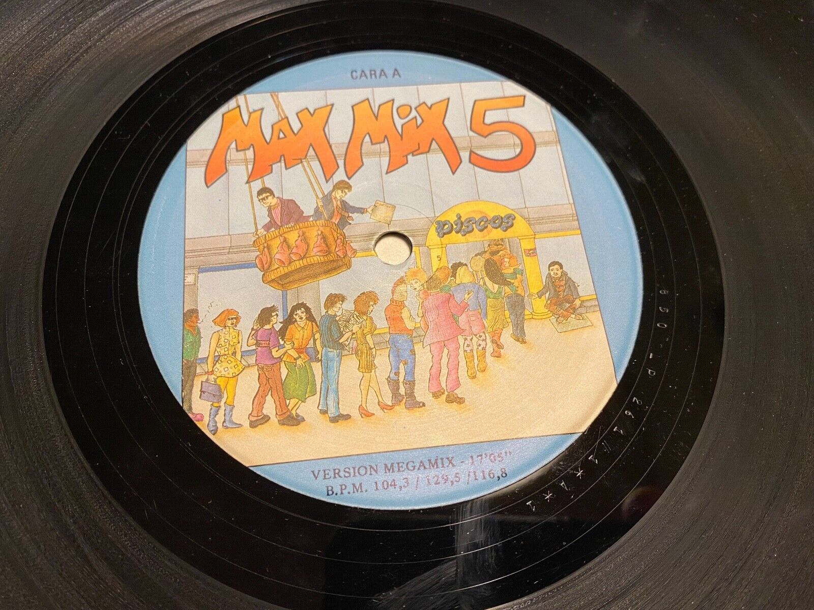 MAX MIX "MAX MIX" 1980 TRACK SPANISH PRESSED SGAE MAX MUSIC COMMUNARDS MEL  KIM