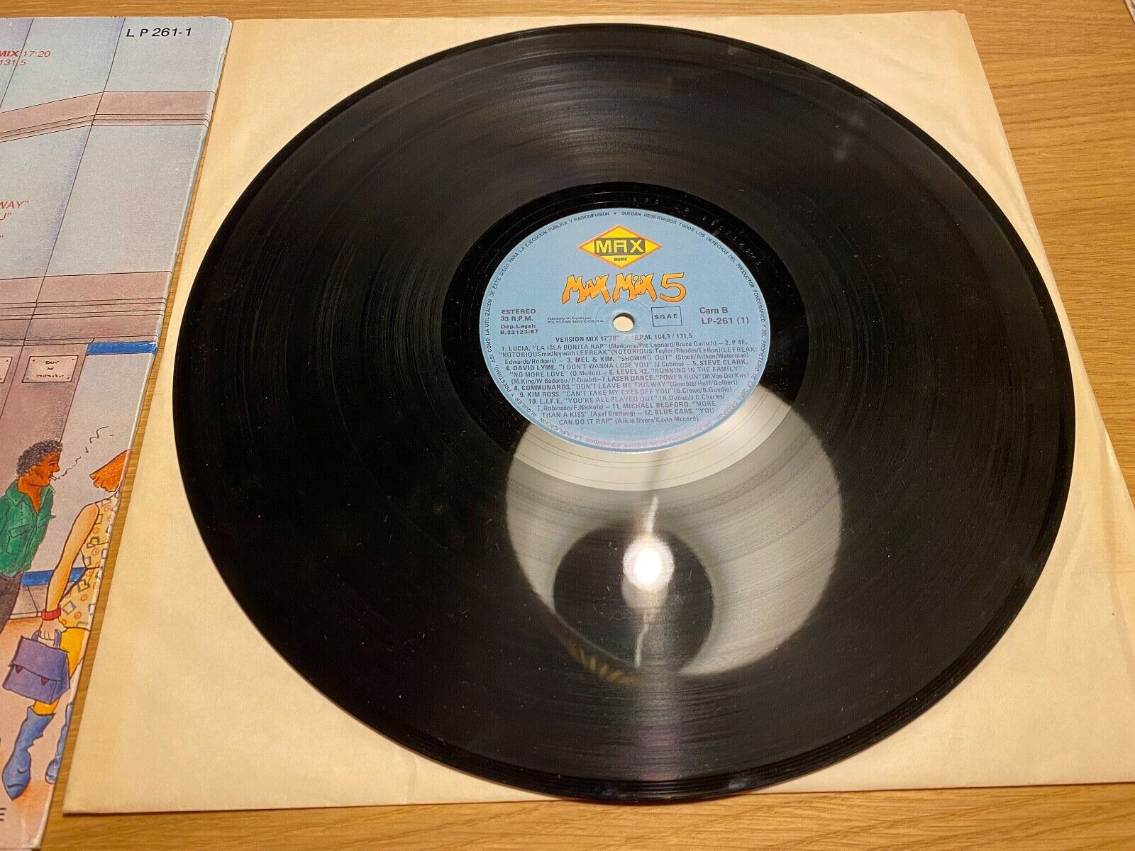 MAX MIX "MAX MIX" 1980 TRACK SPANISH PRESSED SGAE MAX MUSIC COMMUNARDS MEL  KIM