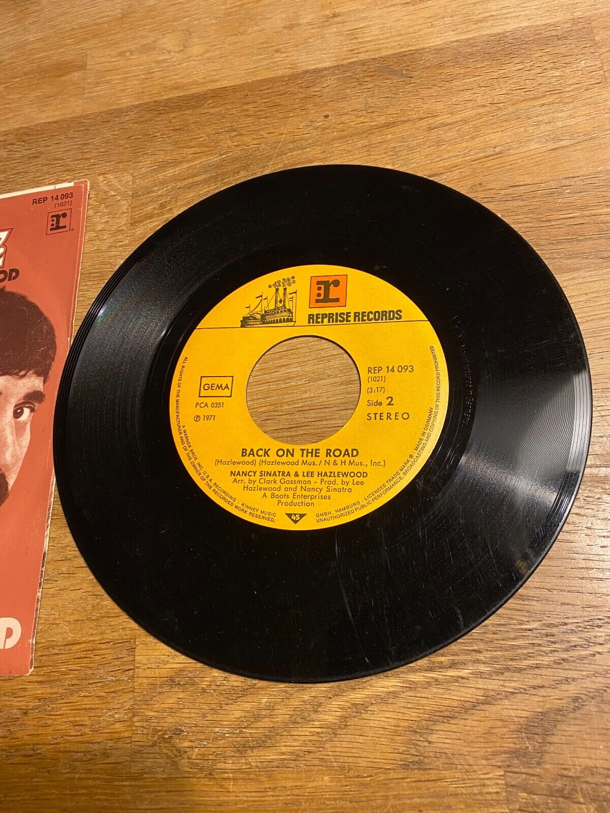 NANCY SINATRA  LEE HAZLEWOOD "DID YOU EVER / BACK ON THE ROAD" REPRISE RECORDS*