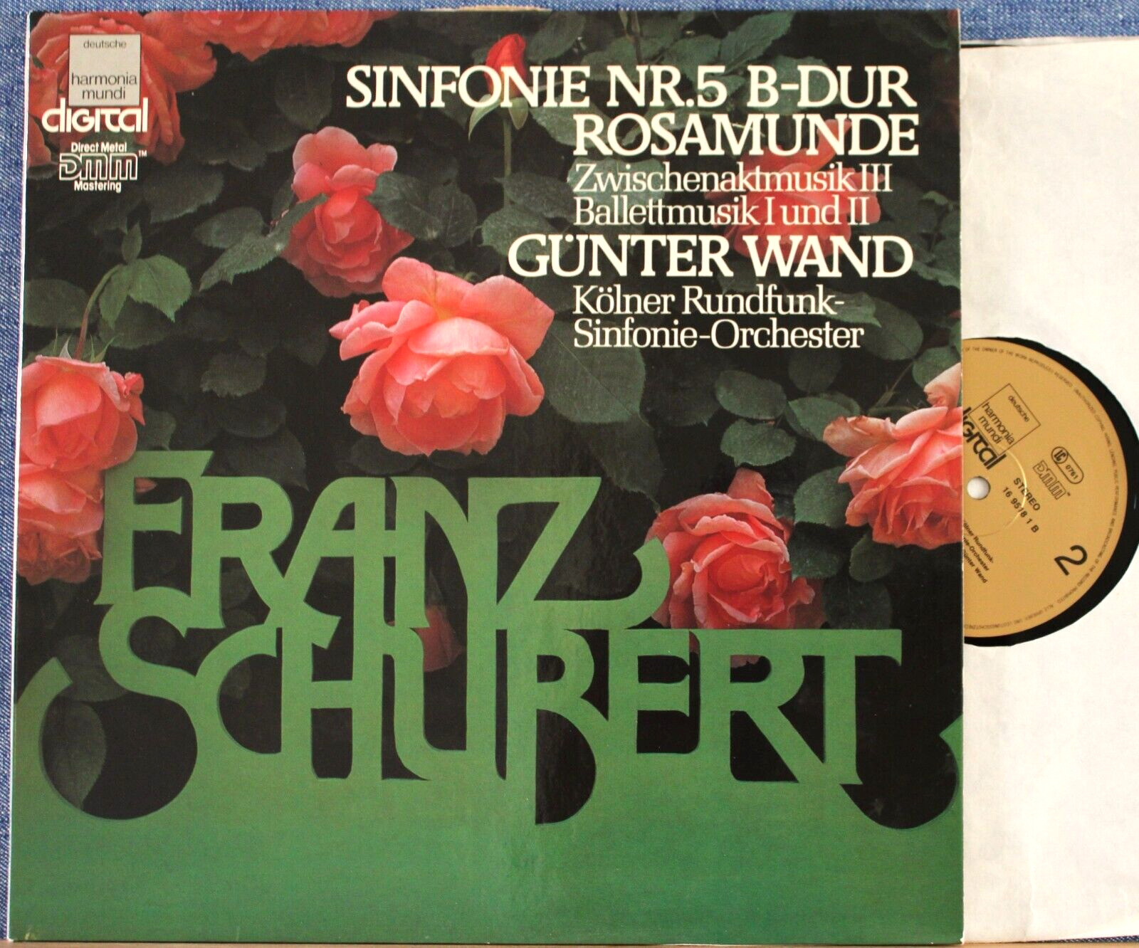 Wand Schubert (Symphony 5; Rosamunde) Harmonia Mundi (EMI) 16 9518 dig NM